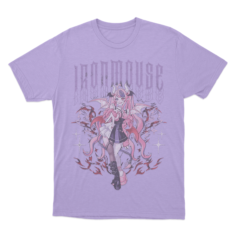 Ironmouse Demon Girl Unisex T Shirt Purple Ironmouse Demon Girl Unisex T Shirt Purple