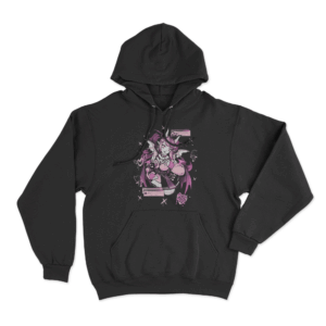 Ironmouse Doodle Unisex Hoodie Black