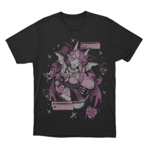 Ironmouse Doodle Unisex T Shirt Black