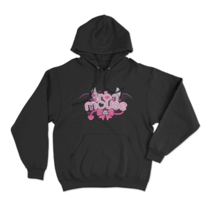 Ironmouse Logo Unisex Hoodie Black