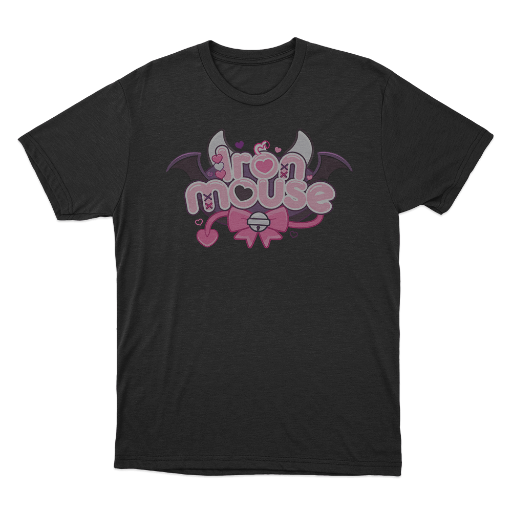Ironmouse Logo Unisex T Shirt Black Ironmouse Logo Unisex T Shirt Black