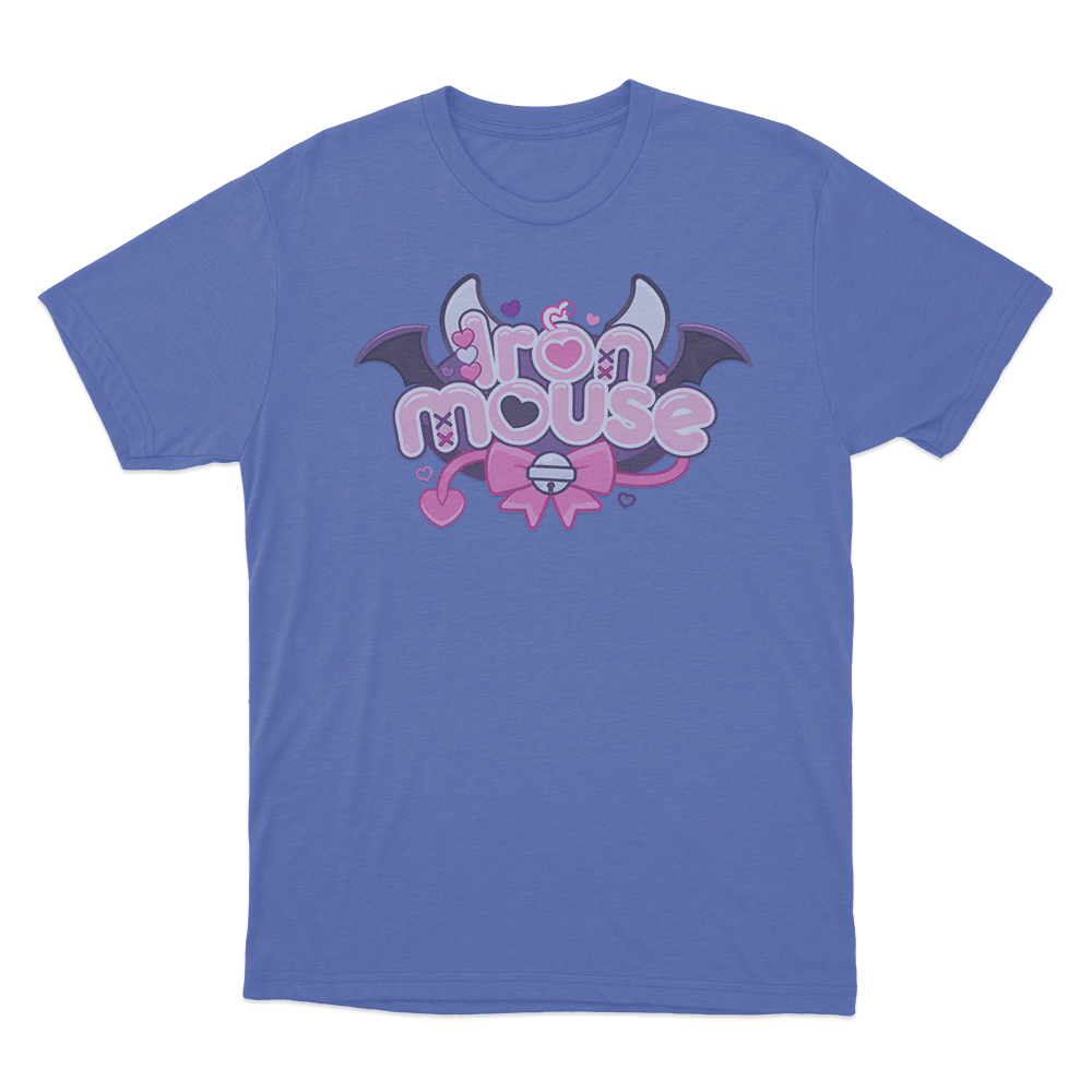 Ironmouse Logo Unisex T Shirt Blue Ironmouse Logo Unisex T Shirt Blue
