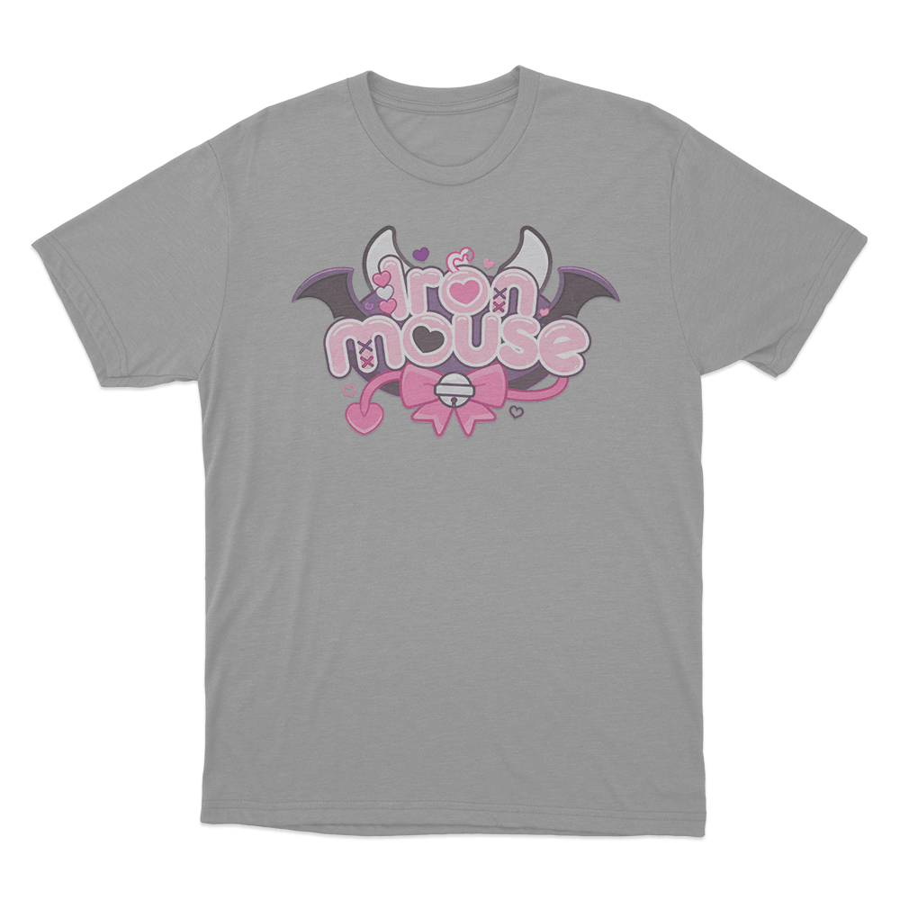 Ironmouse Logo Unisex T Shirt Grey Ironmouse Logo Unisex T Shirt Grey