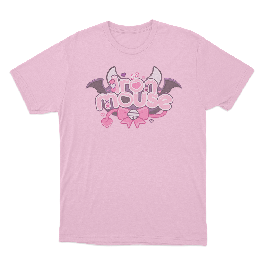 Ironmouse Logo Unisex T Shirt Pink Ironmouse Logo Unisex T Shirt Pink