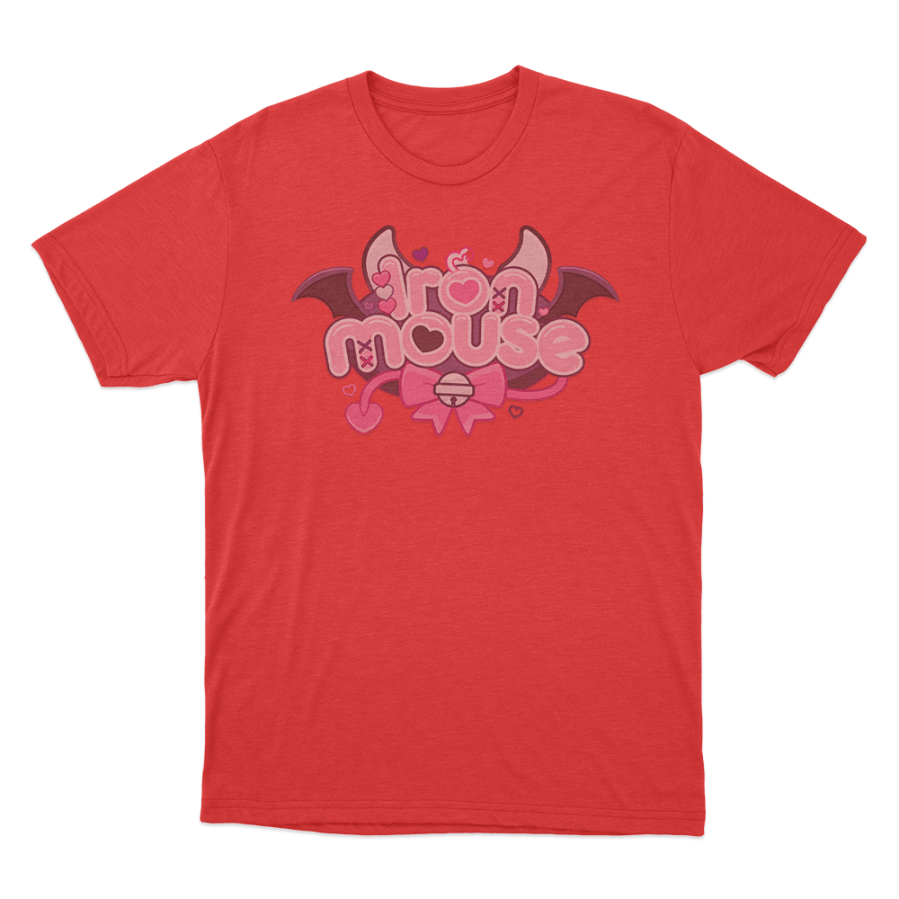 Ironmouse Logo Unisex T Shirt Red Ironmouse Logo Unisex T Shirt Red