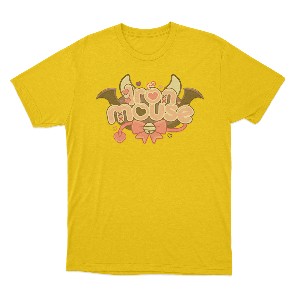 Ironmouse Logo Unisex T Shirt Yellow Ironmouse Logo Unisex T Shirt Yellow