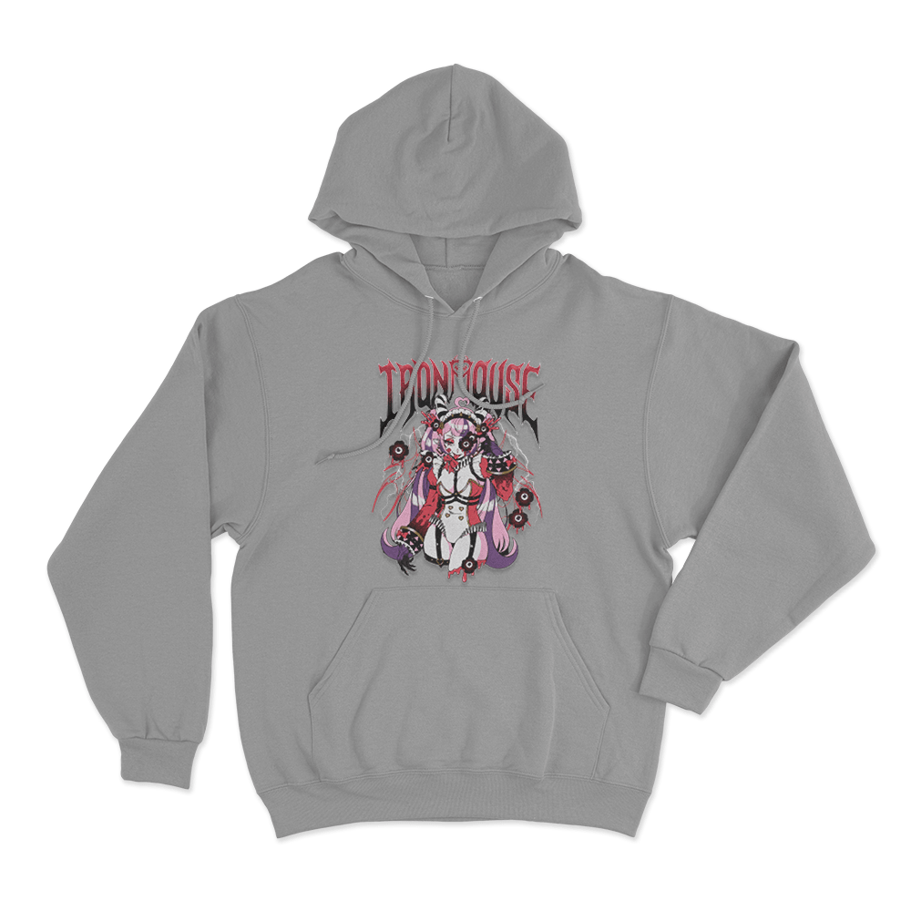 Ironmouse MouseyQuinn Unisex Hoodie Grey Ironmouse MouseyQuinn Unisex Hoodie Grey