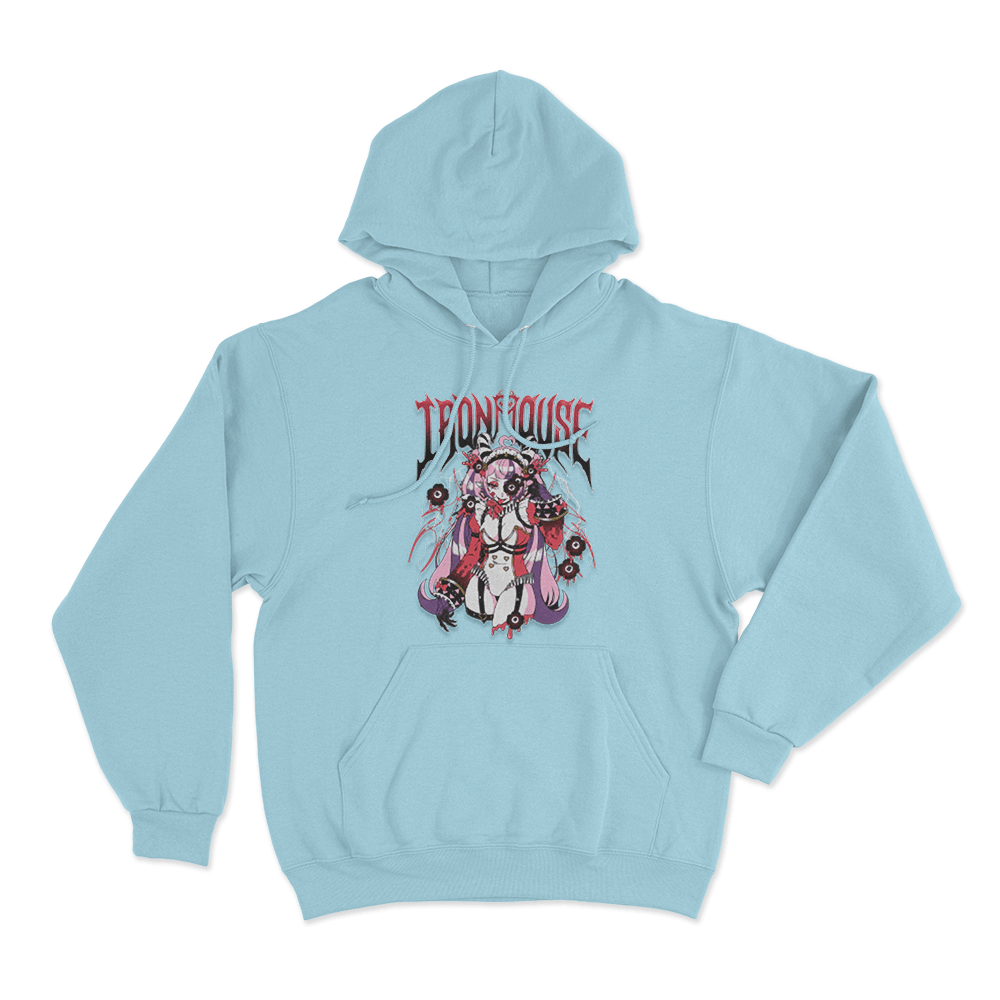 Ironmouse MouseyQuinn Unisex Hoodie Sky Blue Ironmouse MouseyQuinn Unisex Hoodie Sky Blue