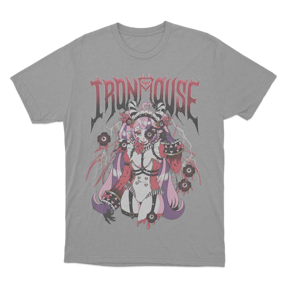 Ironmouse MouseyQuinn Unisex T Shirt Grey Ironmouse MouseyQuinn Unisex T Shirt Grey