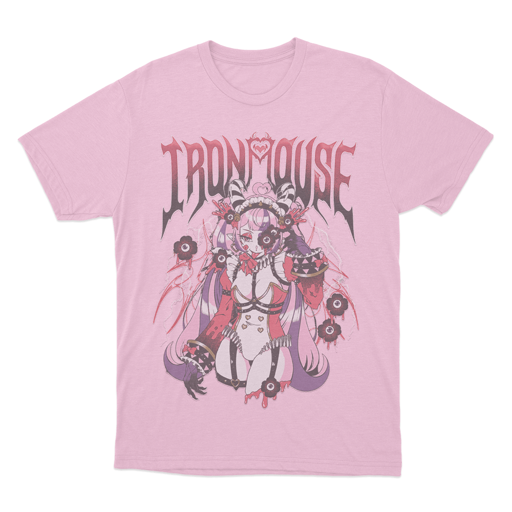 Ironmouse MouseyQuinn Unisex T Shirt Pink Ironmouse MouseyQuinn Unisex T Shirt Pink