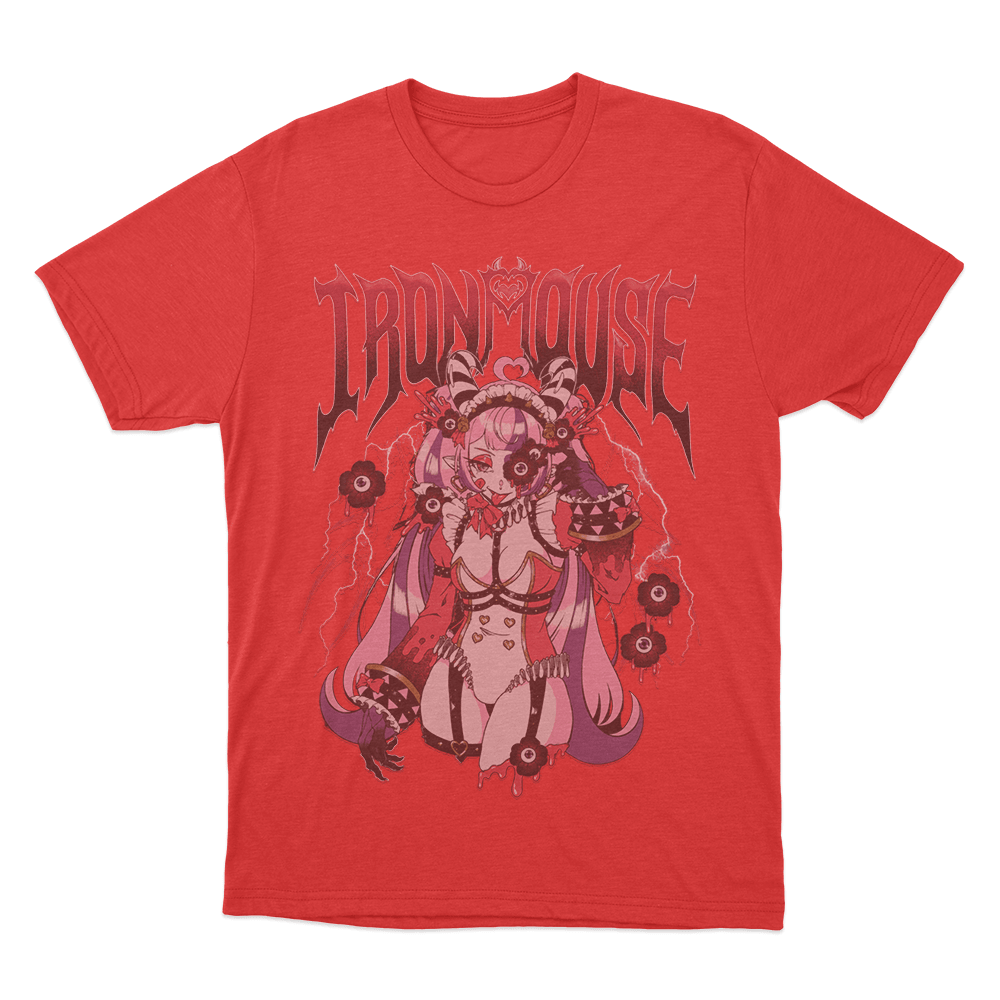 Ironmouse MouseyQuinn Unisex T Shirt Red Ironmouse MouseyQuinn Unisex T Shirt Red