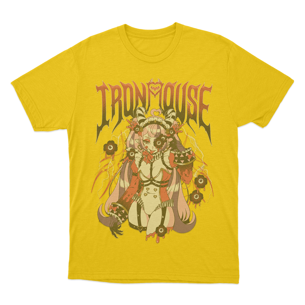 Ironmouse MouseyQuinn Unisex T Shirt Yellow Ironmouse MouseyQuinn Unisex T Shirt Yellow