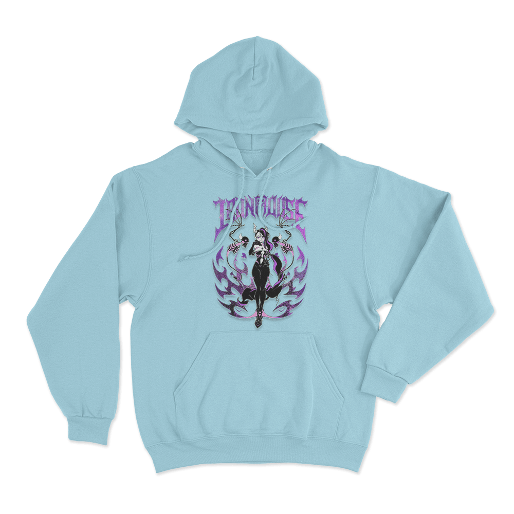Ironmouse Underworld Goddess Unisex Hoodie Sky Blue Ironmouse Underworld Goddess Unisex Hoodie Sky Blue