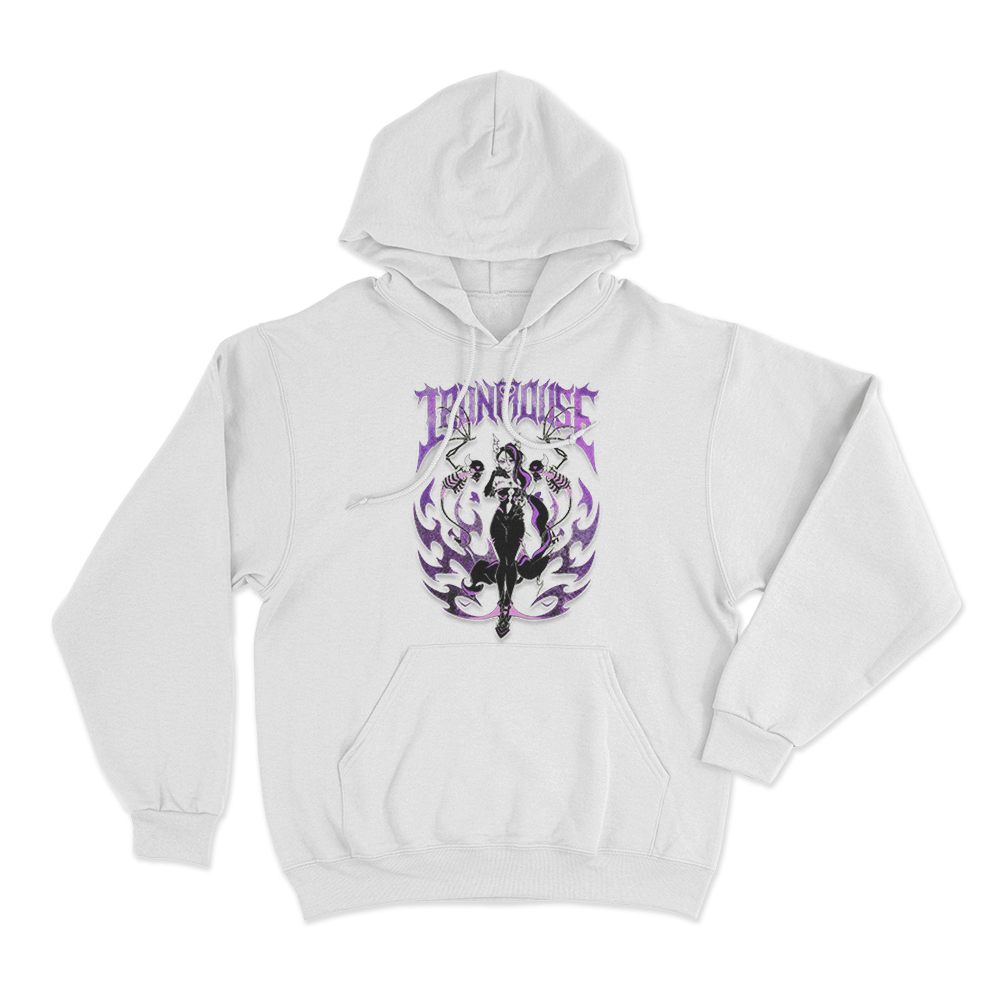 Ironmouse Underworld Goddess Unisex Hoodie White Ironmouse Underworld Goddess Unisex Hoodie White