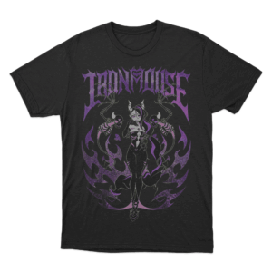 Ironmouse Underworld Goddess Unisex T Shirt Black