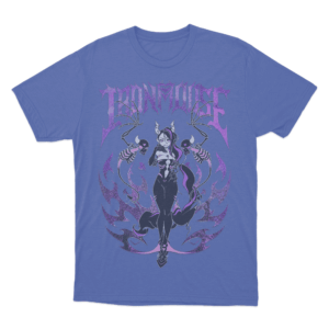 Ironmouse Underworld Goddess Unisex T Shirt Blue